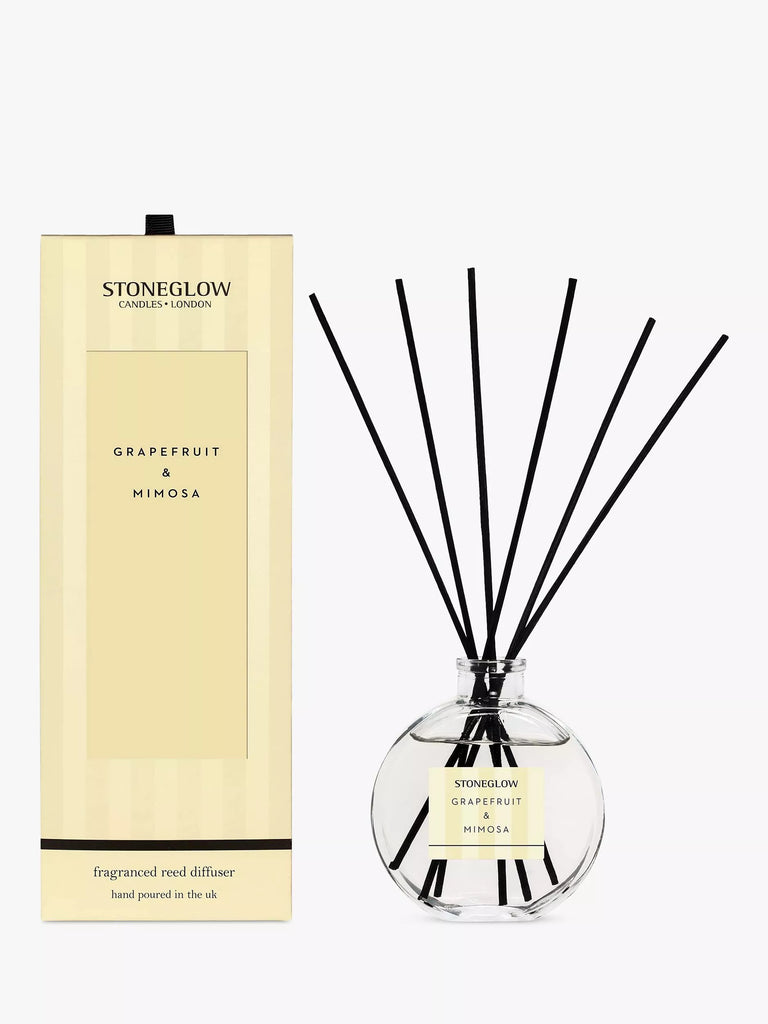 Stoneglow Modern Classic Grapefruit & Mimosa Reed Diffuser, 120ml