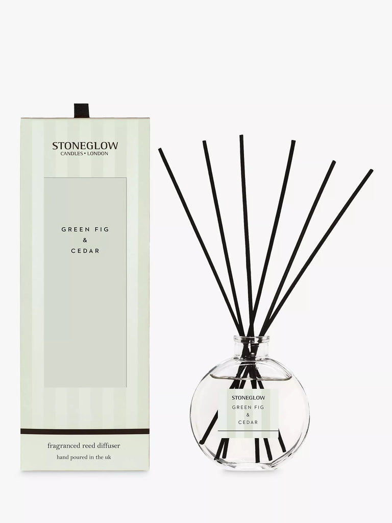 Stoneglow Modern Classic Green Fig & Cedar Reed Diffuser, 120ml