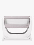 Shnuggle Air Bedside Crib, Stone Grey