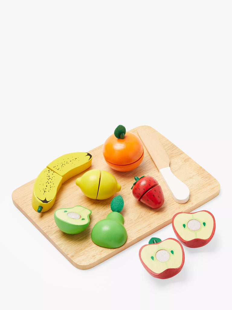 John Lewis Wooden Fruit Set