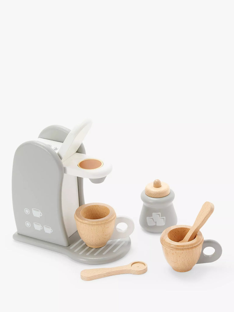 John Lewis Wooden Coffee Machine