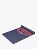 Gaiam Premium Marrakesh 4mm Yoga Mat, Navy Fleur