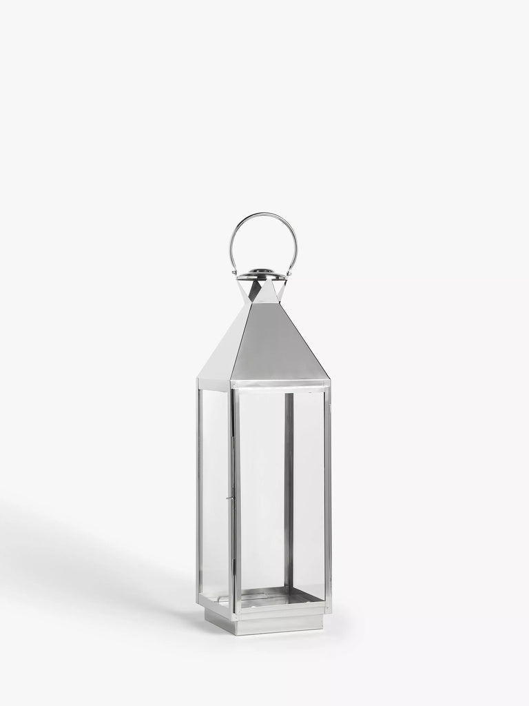 John Lewis Square Lantern Candle Holder, H87 cm