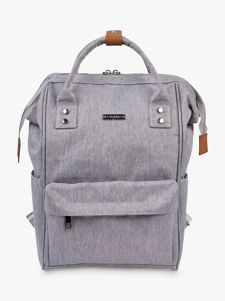 BabaBing! Mani Changing Backpack, Grey Marl