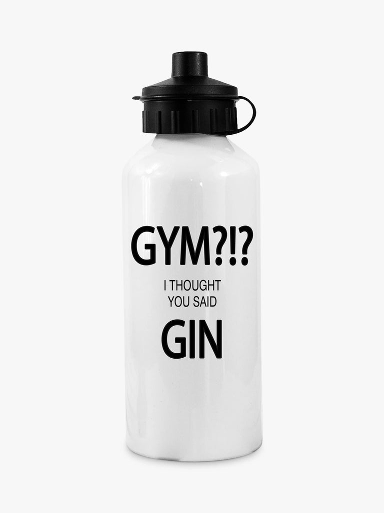 Treat Republic Personalised Gin Water Bottle, 500ml