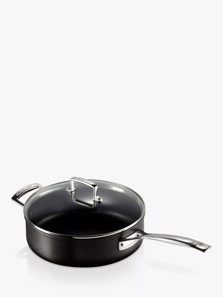 Le Creuset Toughened Non-Stick Saute Pan & Lid, 26cm