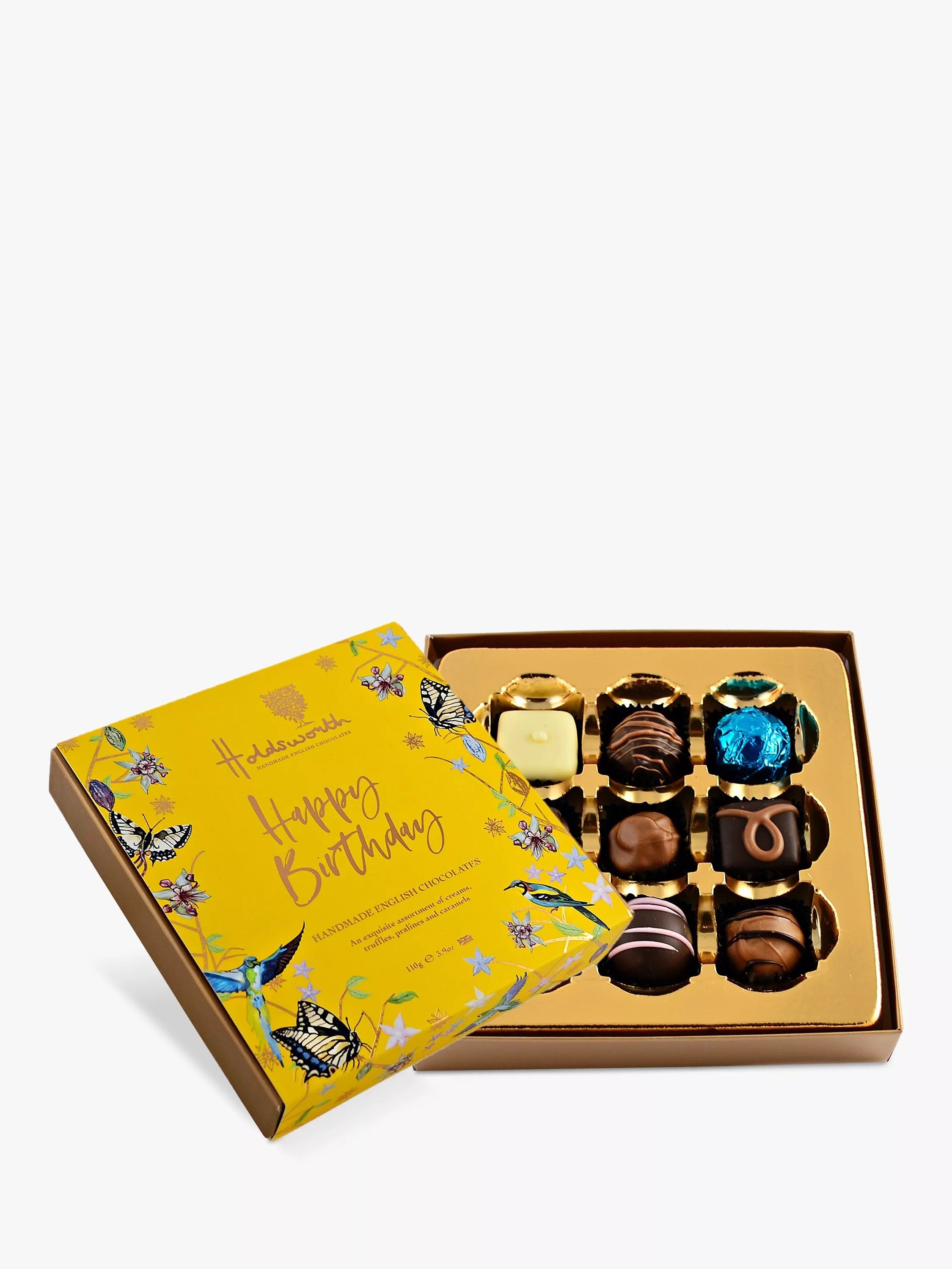 Holdsworth Happy Birthday Box Assorted Chocolates, 110g - McGrocer