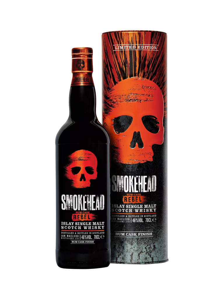 Smokehead Rum Cask Rebel Single Malt Scotch Whisky, 70cl