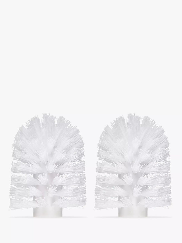 John Lewis Spare Toilet Brush Head, Medium, 70mm, Pack of 2