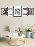 nielsen Gallery Aluminium Gallery Set Multi-aperture Photo Frames, 7 Photo