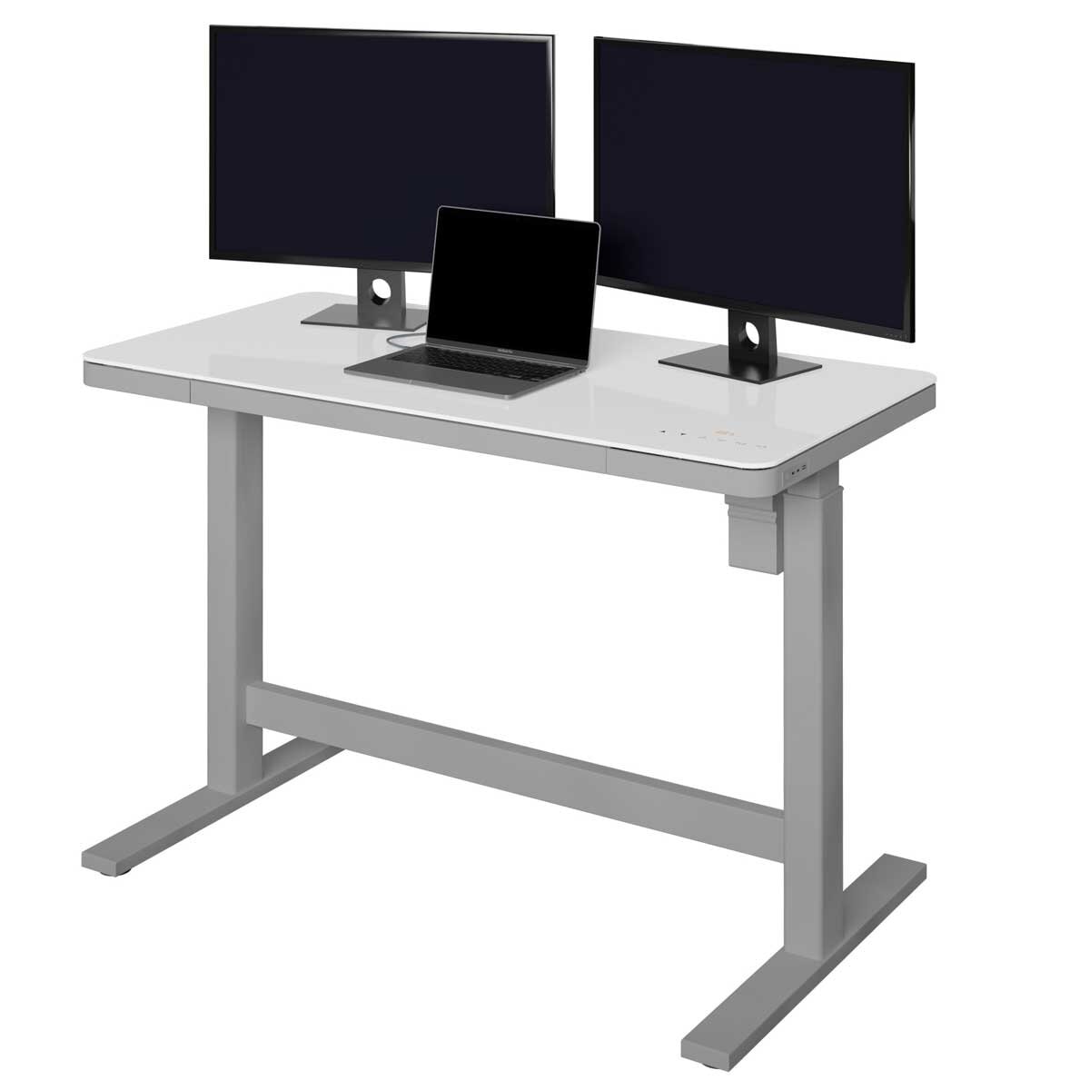 Tresanti Geller Power Adjustable Height Tech Desk, White GOODS Costco UK