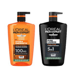 Loreal Men Expert Carbon  Hydra Energetic Shower Gel 2 x 1L