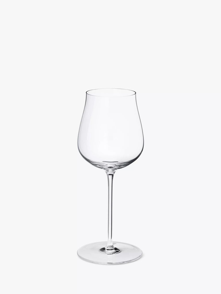 Georg Jensen Sky Crystal White Wine Glass, Set of 6, 350ml, Clear