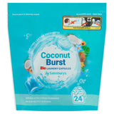 Sainsbury's Coconut Burst Bio Laundry Capsules 24x19g GOODS Sainsburys   