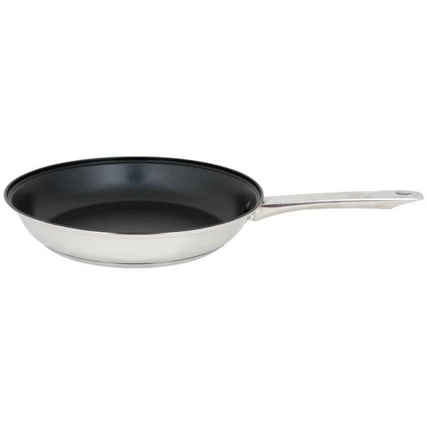 Sainsbury's Home Stainless Steel Frying Pan 24cm cookware Sainsburys   