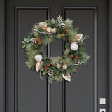 24" (2ft) Decorated Christmas Unlit Wreath Assortment - McGrocer