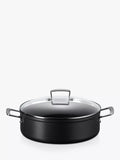 Le Creuset Toughened Non-Stick Sauteuse Pan & Glass Lid, 28cm