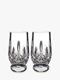 Waterford Crystal Lismore Connoisseur Cut Glass Footed Tasting Tumblers Set Of 2 180Ml Clear
