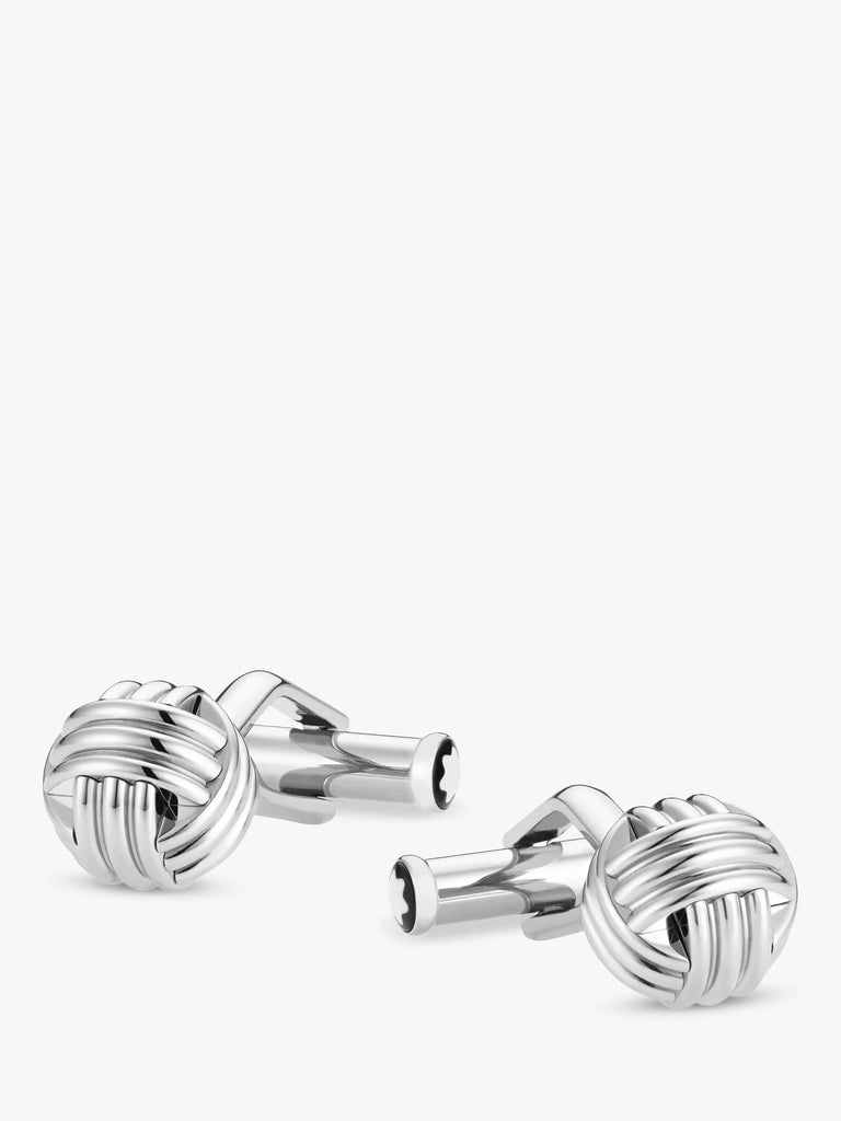 Montblanc Sartorial Knot Cufflinks, Silver