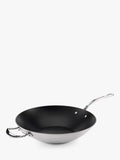 Samuel Groves Tri Ply Stainless Steel Non Stick Wok 32Cm