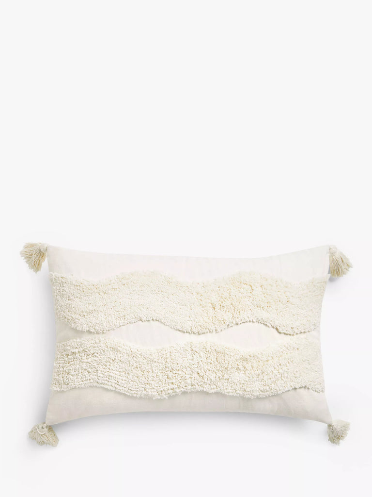 John Lewis ANYDAY Tufted Waves Cushion