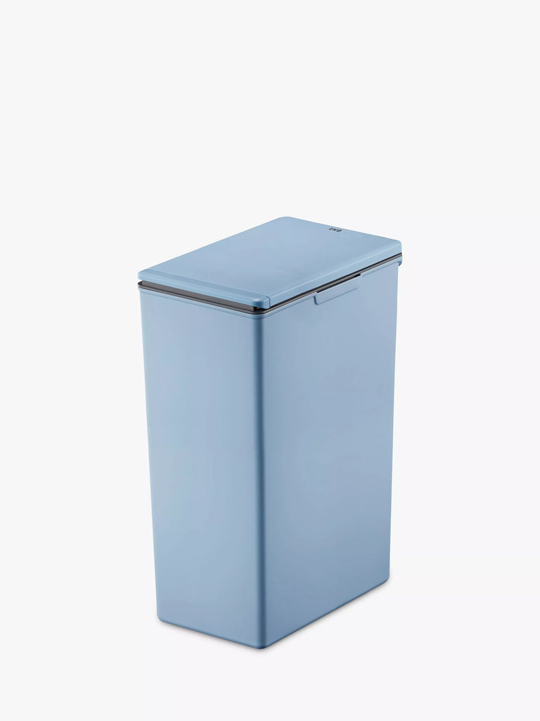 EKO Morandi Rectangular Touch Bin, 40L, Grey