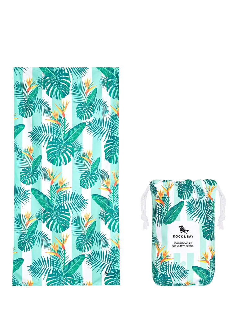 Dock & Bay Quick Dry Beach Towel, Perfect Paradise