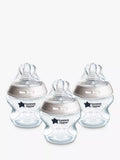 Tommee Tippee Natural Start Anti-Colic Baby Bottles with Slow Flow Teats, Pack of 3, 150ml