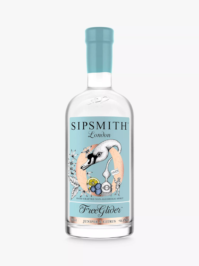 Sipsmith FreeGlider Juniper & Citrus Non-Alcoholic Spirit, 70cl