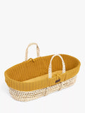 The Little Green Sheep Organic Knitted Moses Basket & Mattress