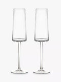 Anton Studio Designs Empire Flute Glasses, Set of 2, 250ml, Clear