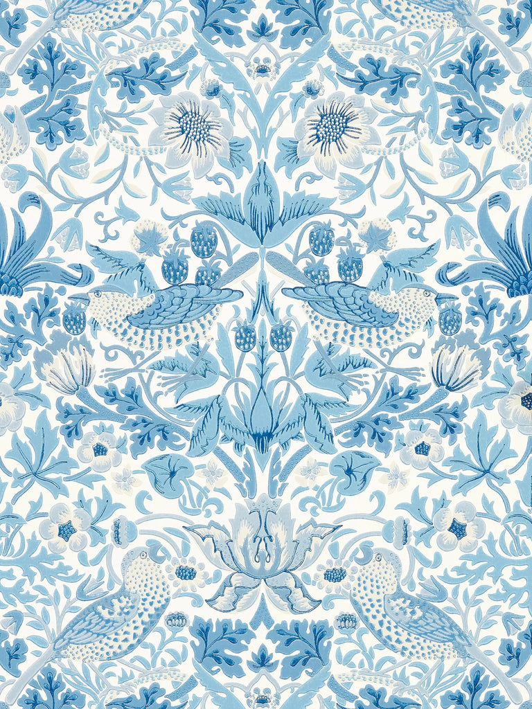 Morris & Co. Simply Strawberry Thief Wallpaper