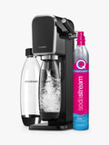 SodaStream Art Sparkling Water Maker with 2 x 1L Bottles & 60L CO2 Cylinder