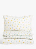 John Lewis ANYDAY Night and Day Reversible Toddler Pure Cotton Duvet Cover & Pillowcase Set