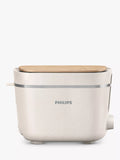 Philips Conscious Collection 2 Slice Toaster, Cream