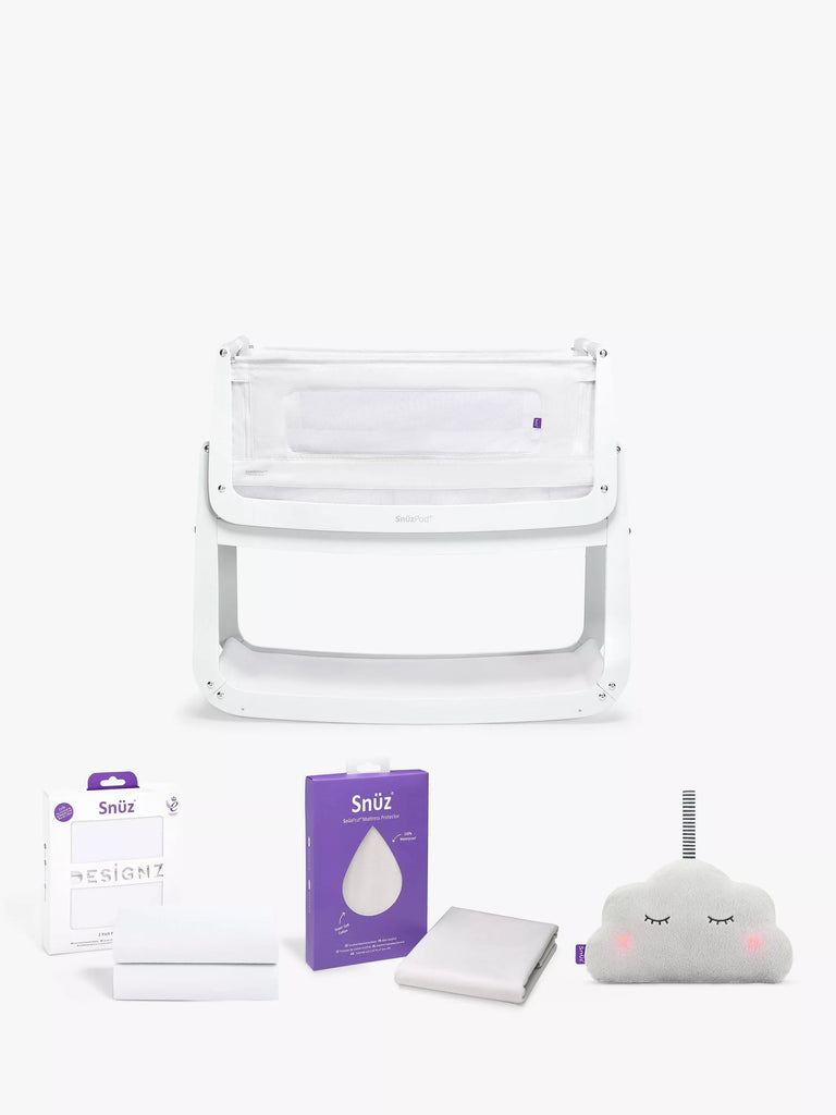 Snüz SnüzPod 4 Comfort Air Bedside Crib Starter Bundle