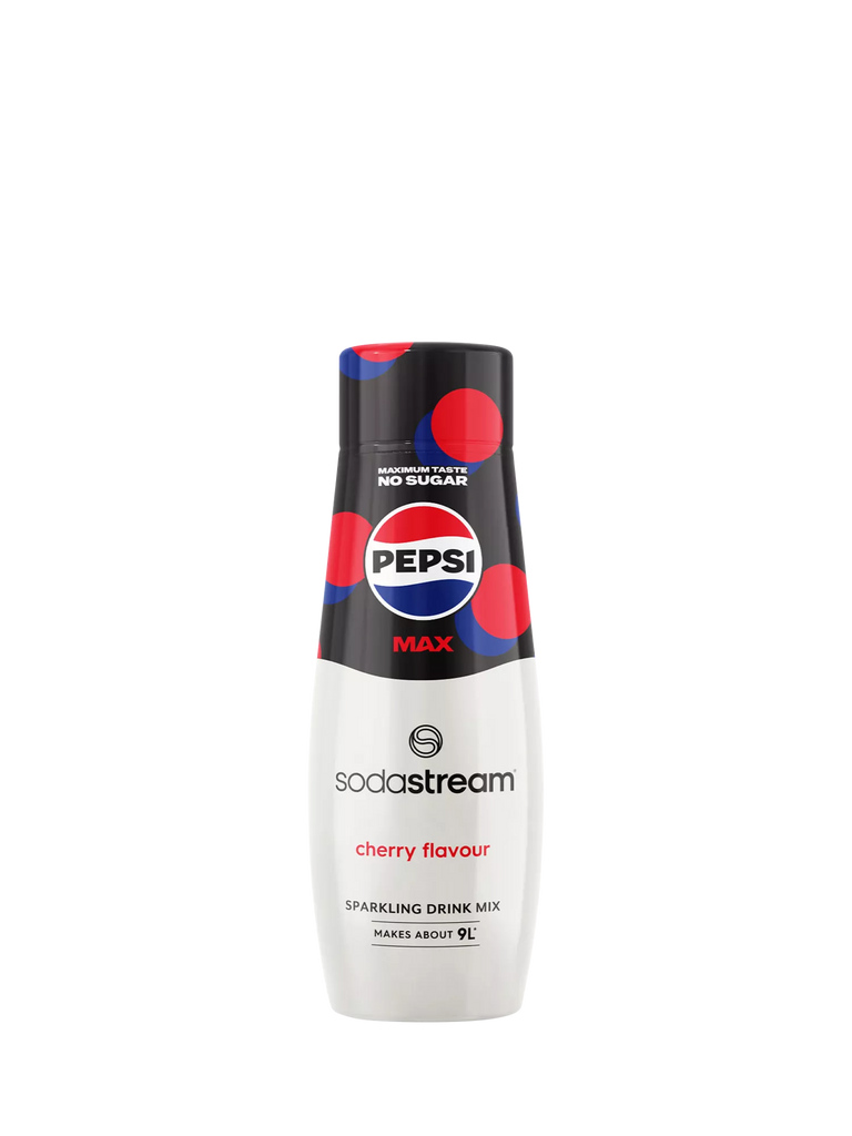 SodaStream Pepsi MAX Cherry Sparkling Drink Mix, 440ml