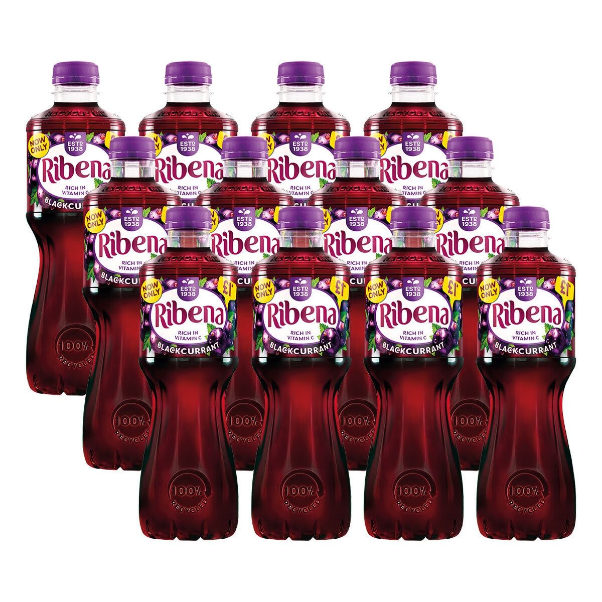 Ribena Blackcurrant PMP £1.00, 12 x 500ml GOODS Costco UK