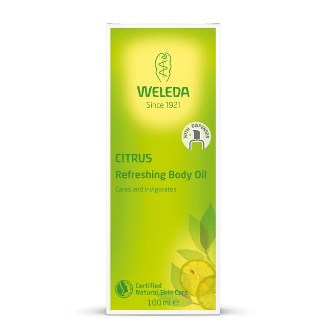 Weleda Natural Citrus Refreshing Bath Milk   200ml