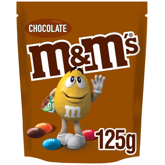 M&M's Milk Chocolate Bites Pouch Bag   125g GOODS M&S   