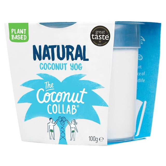 The Coconut Collaborative Dairy Free Natural Coconut Yoghurt   100g