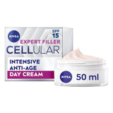 NIVEA Hyaluron Cellular Filler Anti-Age Day Cream SPF15   50ml GOODS M&S   