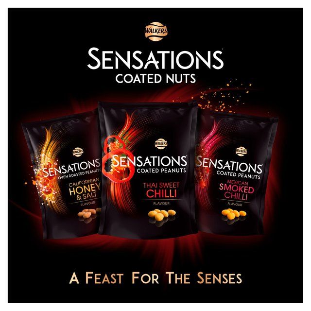 Sensations Mexican Smoked Chilli Coated Sharing Peanuts   150g GOODS M&S   