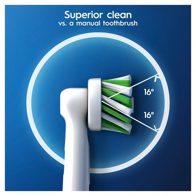 Oral-B CrossAction Toothbrush Heads - White   2 per pack GOODS M&S   