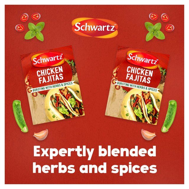 Schwartz Authentic Chicken Fajita Recipe Mix    35g GOODS M&S   