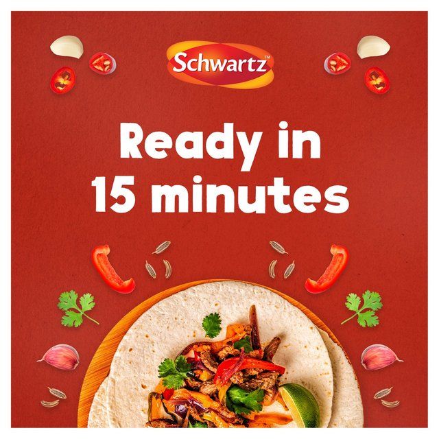 Schwartz Authentic Chicken Fajita Recipe Mix    35g GOODS M&S   