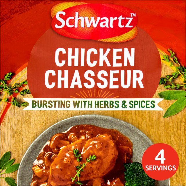 Schwartz Chicken Chasseur Recipe Mix   40g