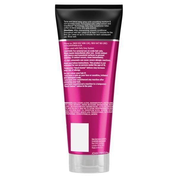 John Frieda Defy Grey Brunette Blending Conditioner 250Ml