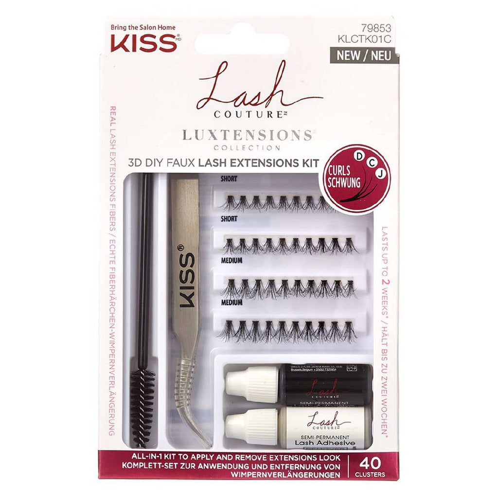 KISS Lash Couture Luxtension Cluster Kit 01