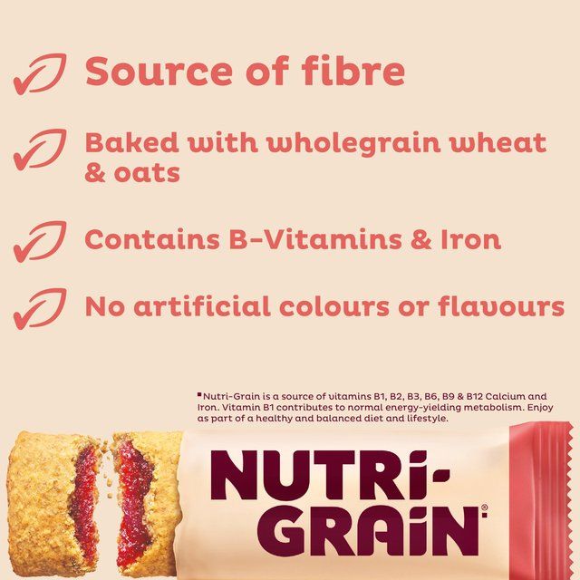 Kellogg's Nutrigrain Strawberry   6 per pack